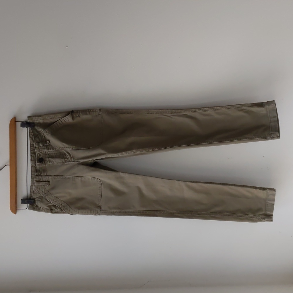 Stio Olive Green Slim Utility Pants